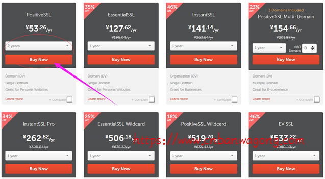 Namecheap购买付费Comodo PositiveSSL SSL证书记录