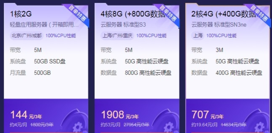 腾讯云服务器高配800GB和400G数据盘是否值得选择
