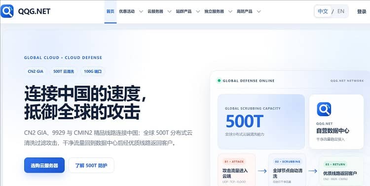 QQG.NET优惠码 - 便宜美国VPS云服务器年付10美元起 - 搬瓦工中文网