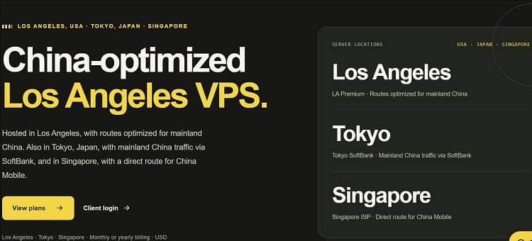 VPS.Taxi优惠码 - 新加坡/东京/洛杉矶VPS年付6.7折月付3美元起 - 搬瓦工中文网